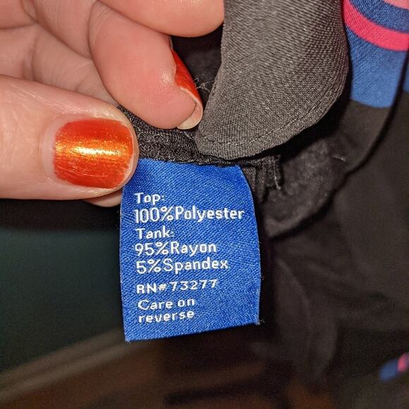 Black and pink sheer top Y2K romantic feminine Bohemian boho‎ - Picture 6 of 6